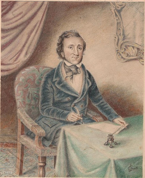 Ritratto di Poe da giovane