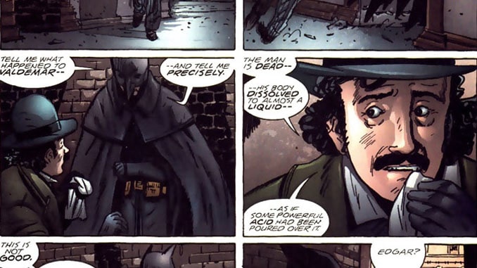 Batman e Edgar Allan Poe
