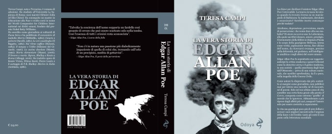 Copertina della biografia di Poe